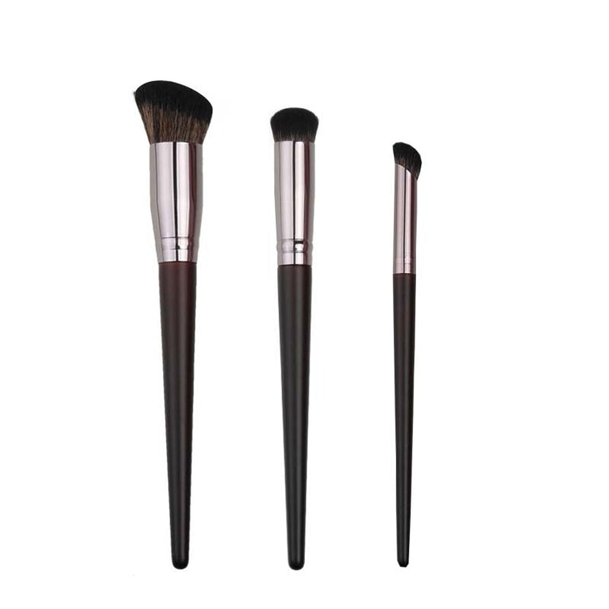 NOVAGLOW Foundation Two Concealer Brushes 3pcs 1 pack