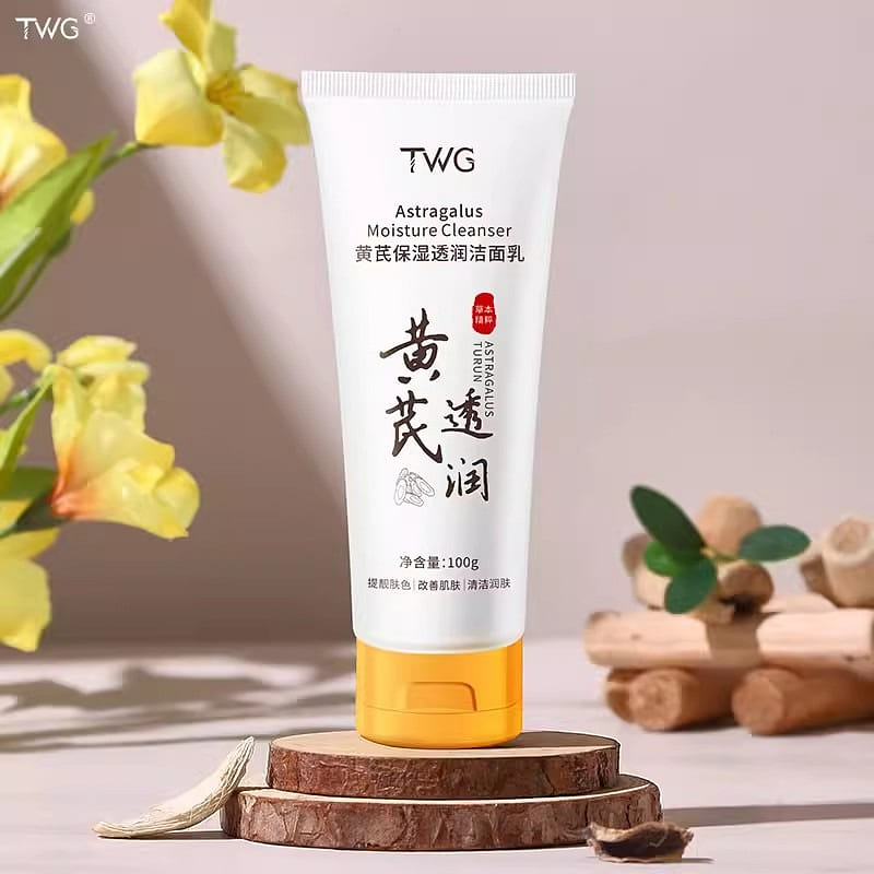Astragalus Facial Wash Moisturizing Cleansing Amino Acid Cleanser 100g 100 グラム