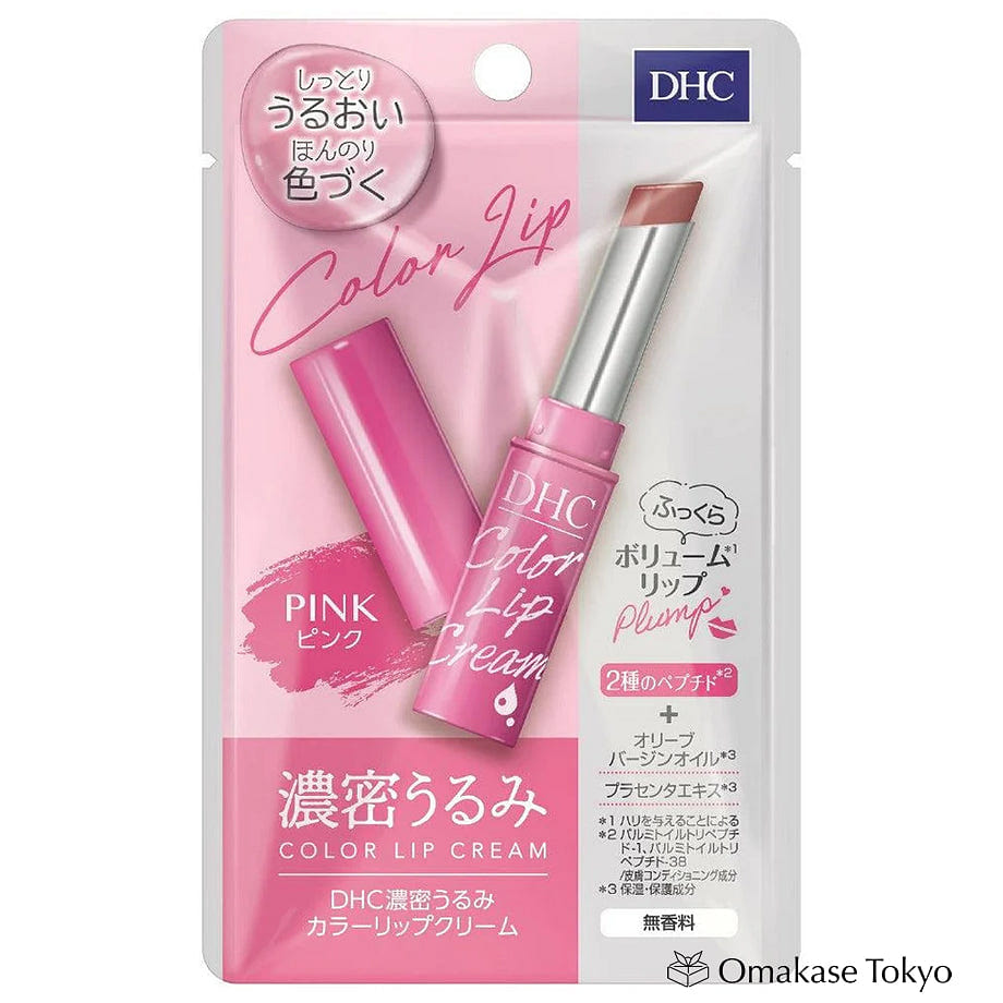 DHC Color Lip Cream Unscented Natural Lipstick Pink 1.5g 1.5 g