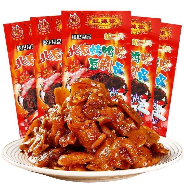 Beijing Roast Duck Spicy Strips 18g * 5 packs 90 g