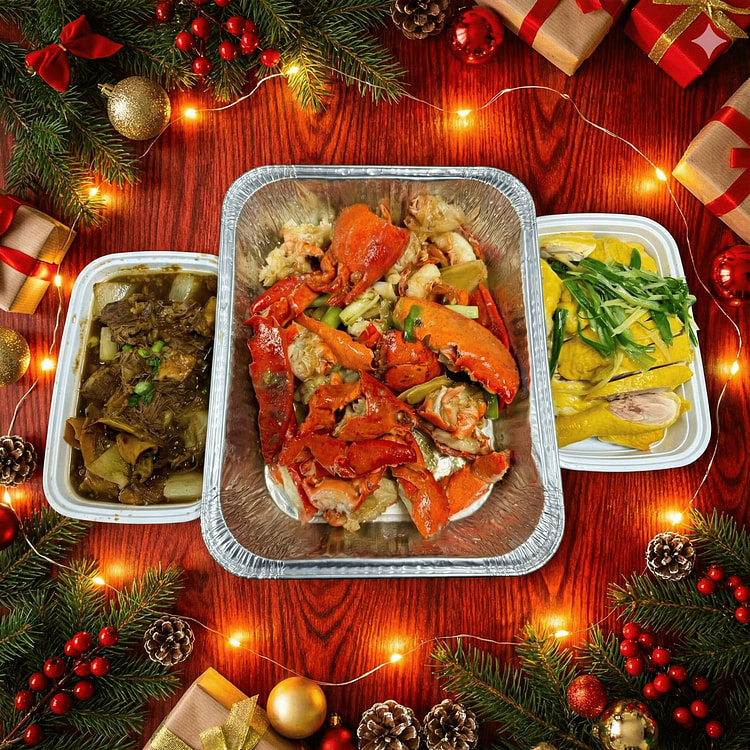 Supreme Combo-Double Lobsters+Half Chicken+Beef 1 each