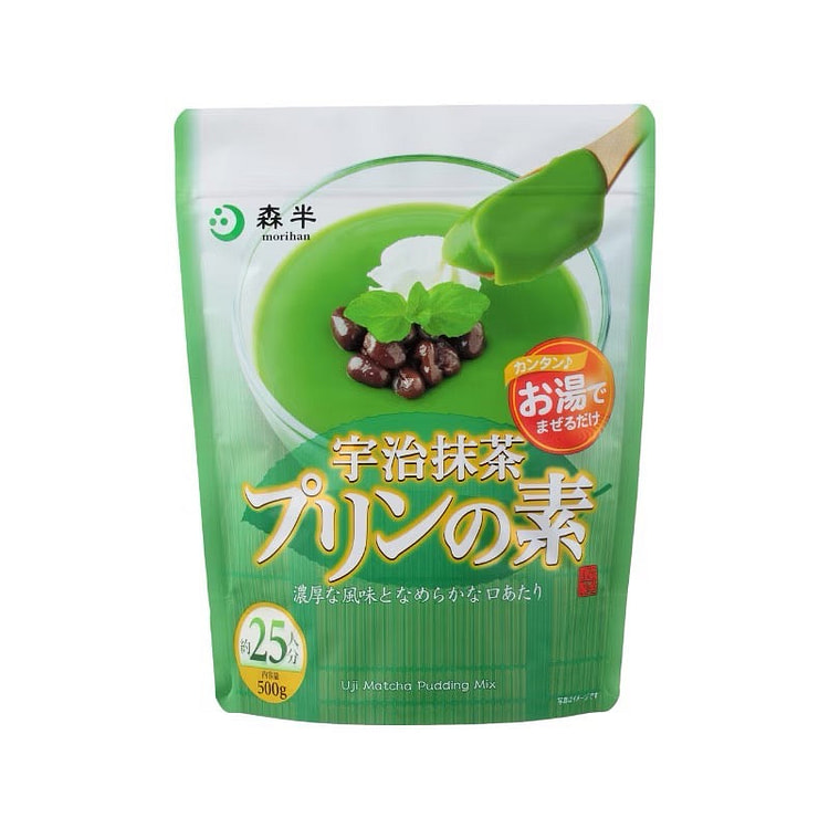 森半宇治抹茶布丁粉 500克 1 份