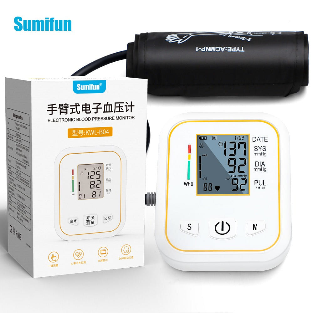 Sumifun Electronic Blood Pressure Monitor K000029 1 each