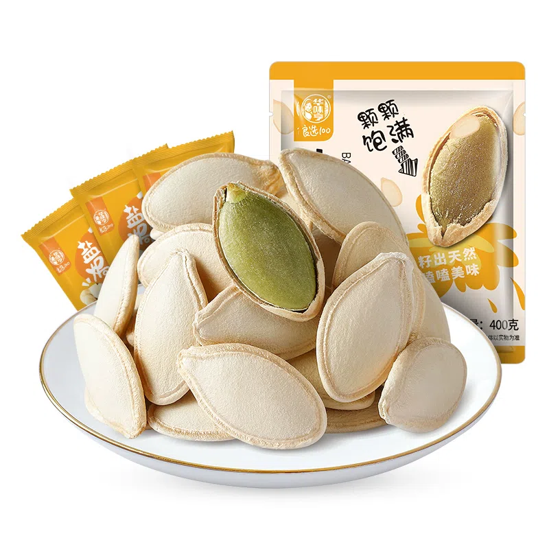 Huawixiang Salt-Baked Pumpkin Seeds 400g 400 g