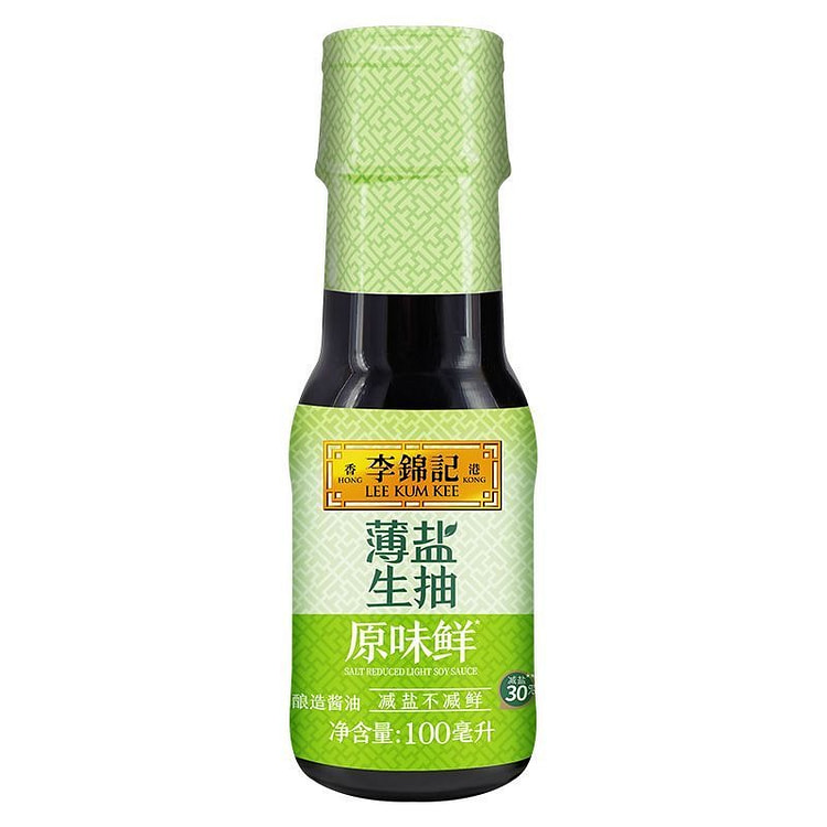 Lee Kum Kee Less Salt Light Soy Sauce, 100ml 1 bottle