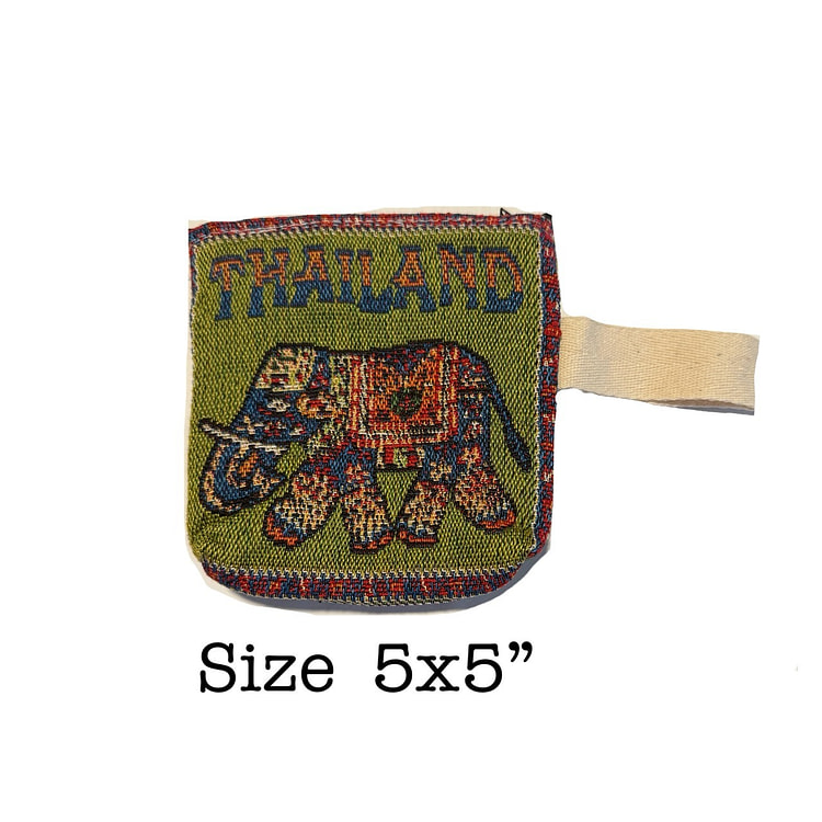 泰国本土布料钱包 3 1 份