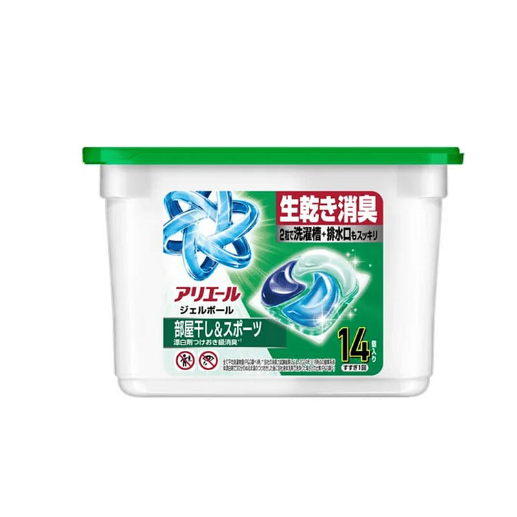 宝洁 碧浪洗衣凝珠 室内晾晒 14个 1 份