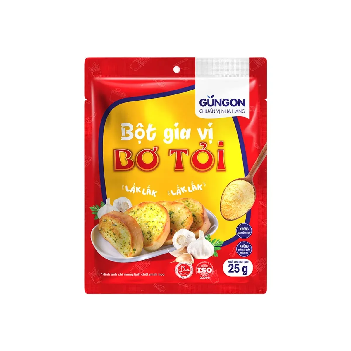 Gungon Garlic Butter Spice Powder 25 กรัม