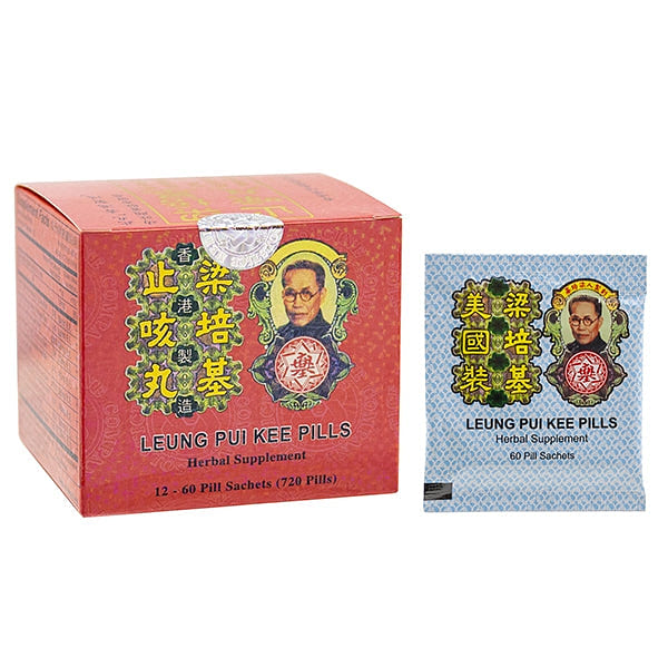 LEUNG PUI KEE PILLS HERBAL SUPPLEMEMT (60 pills x 12 vials) 12 count