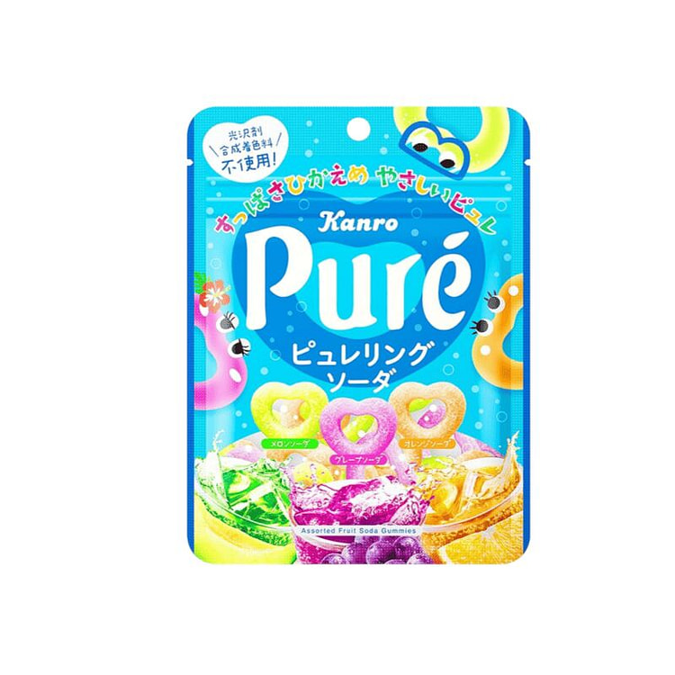 PURE纯果乐 五彩圈圈苏打糖 63g