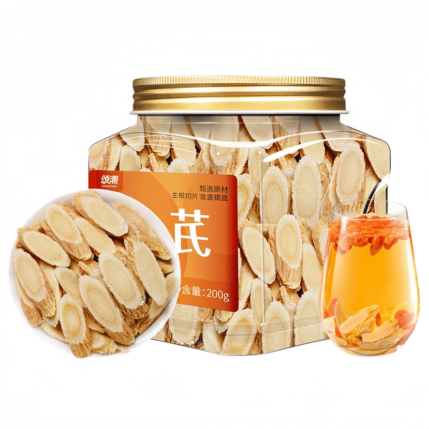 [1.0cm medium slices] Astragalus 200g*1 jar 200 g