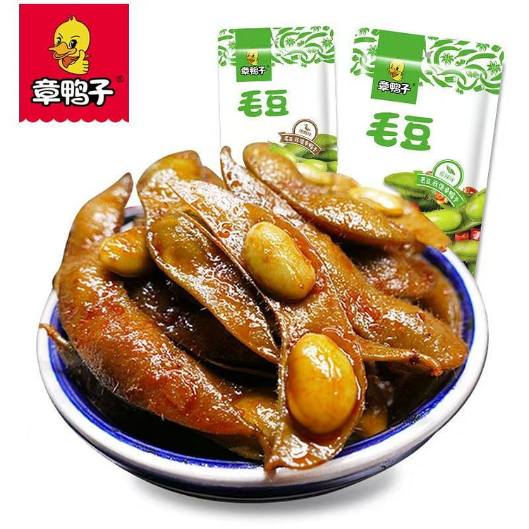 Zhang Duck Edamame Spicy Flavor Loose 400g 1 pack