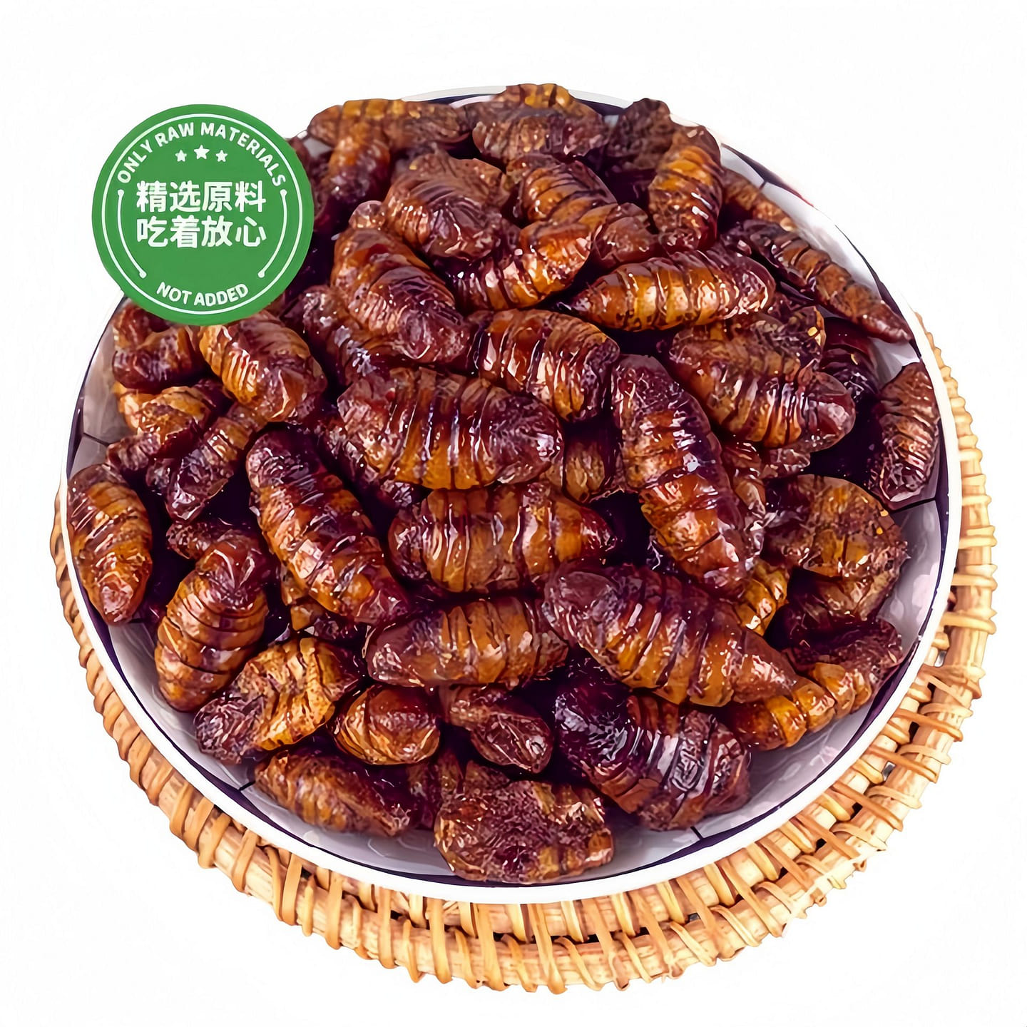 Spicy Crispy Silkworm Pupae 13g*10 packs 130 g