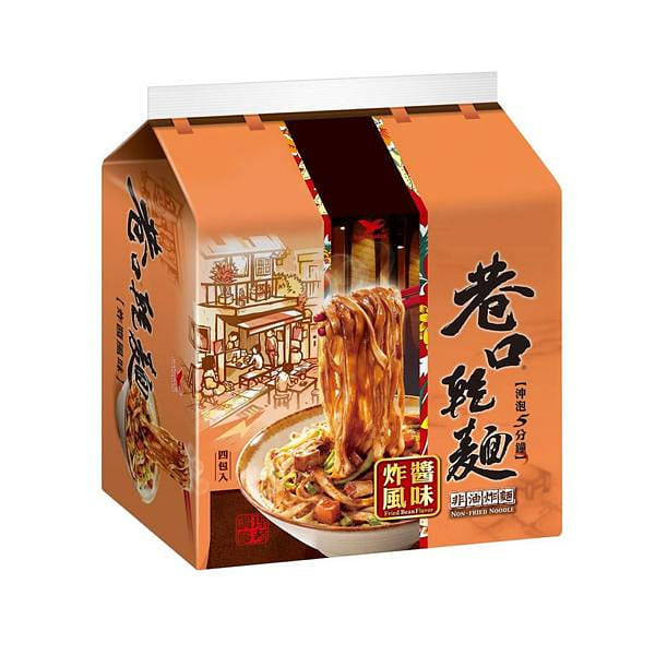 Taiwan Dried Soy Bean Paste Noodle 4pcs 400 그램