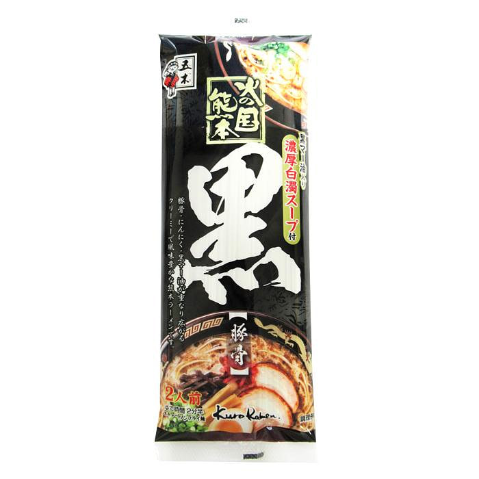 Itsuki Foods Kumamoto Black Tonkotsu Ramen 244g