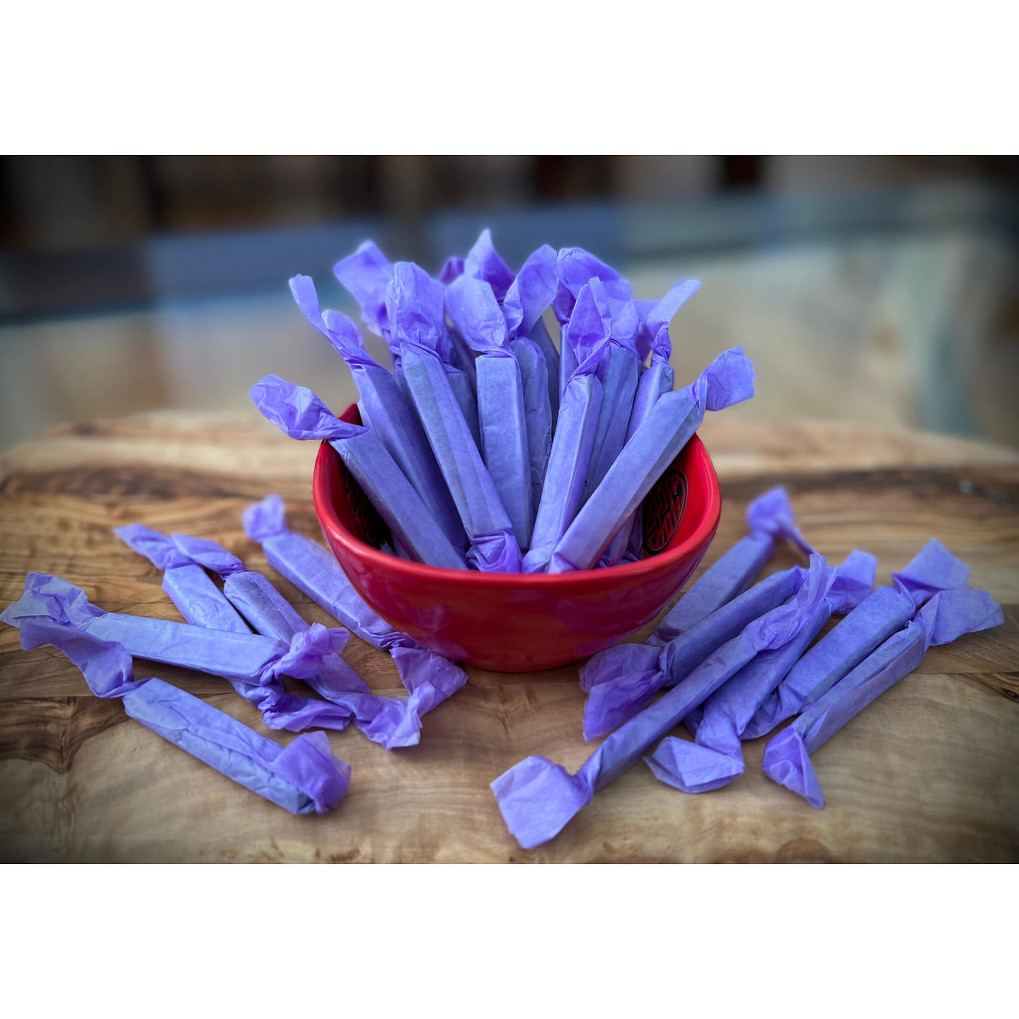 Maria's Bulacan Sweets Pastillas Sticks (Ube/Purple Yam) - 100% Carabao's Milk! 40 count