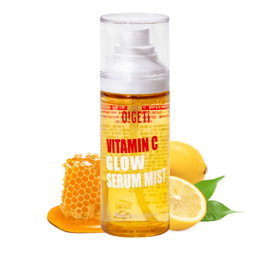 O!GETi Vitamin C Glow Serum Mist Hydrate your skin with Vitamin C Honey & Propol 80 ml