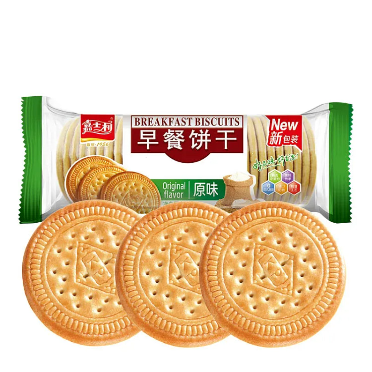 Jia Shili Original Flavor Breakfast Biscuits 167g 167 g