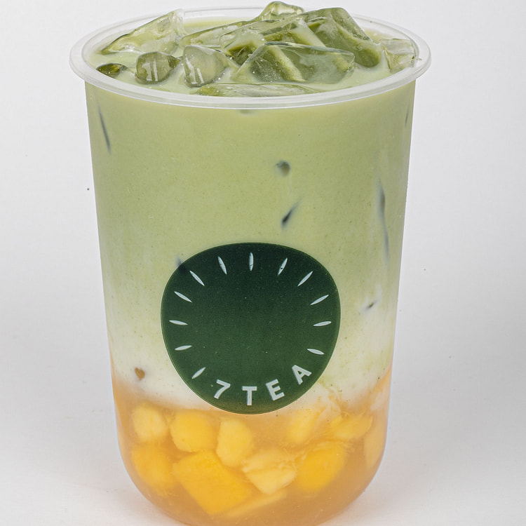 Matcha Mango Milk Tea
