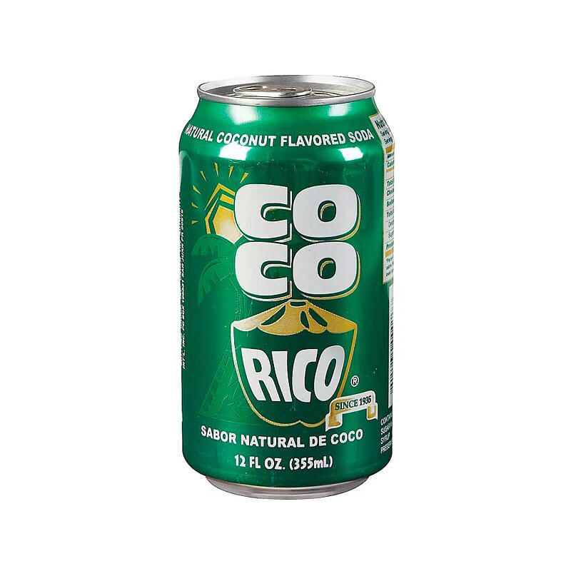 Coco Rico Coconut Flavored Soda - 6 cans 1 each
