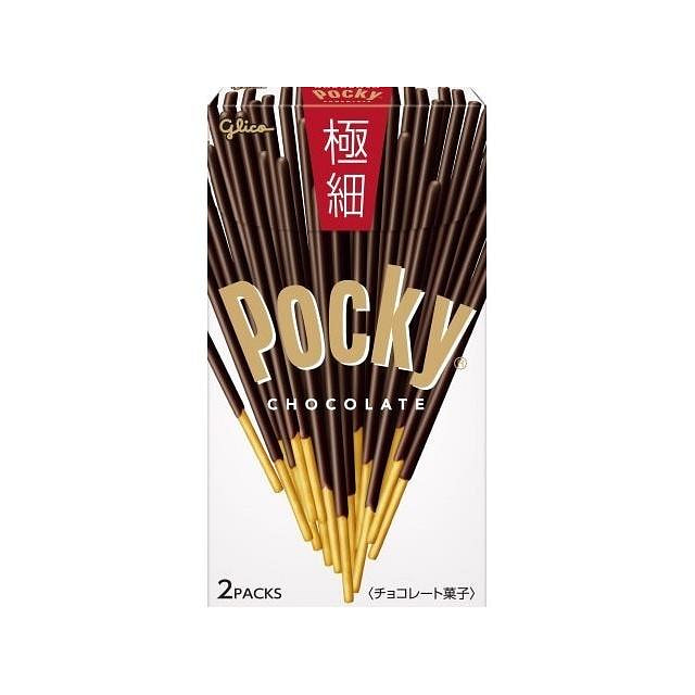 格力高 Pocky 极细巧克力棒 2袋入 1 份