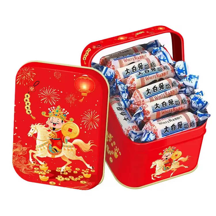 大白兔奶糖 马年礼盒年货怀旧糖果120g*1盒 120 克