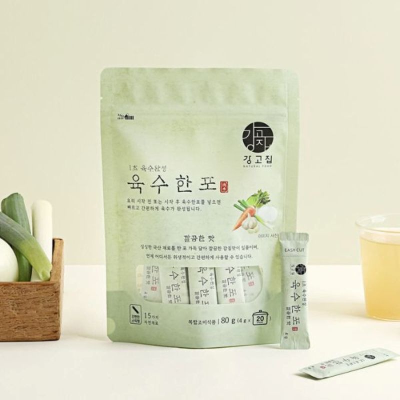Ganggojip Broth Stick Clean Flavor 4 g