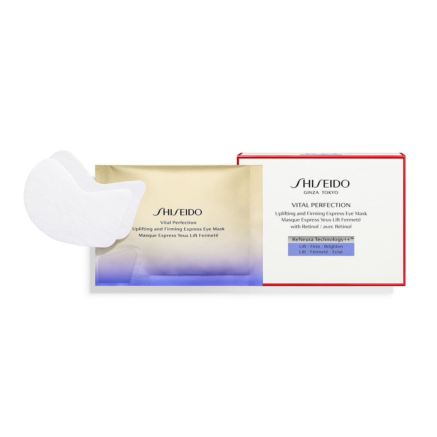 SHISEIDO Vital Perfection Express Eye Mask 1 box