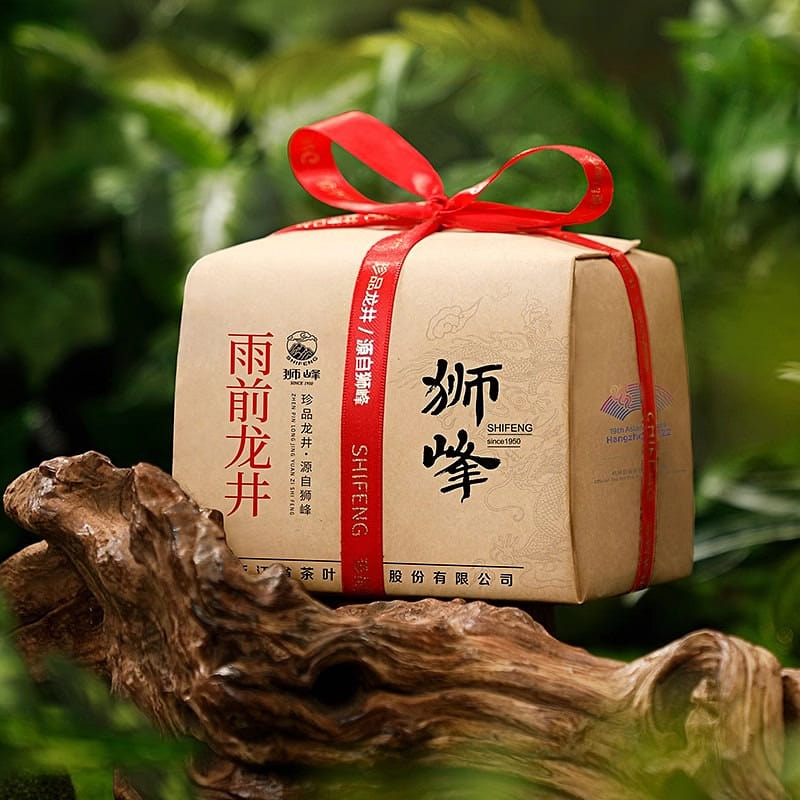 獅峯牌  新茶上市綠茶雨前龍井茶葉杭州正宗春茶散裝龍井   250g/包 250 克
