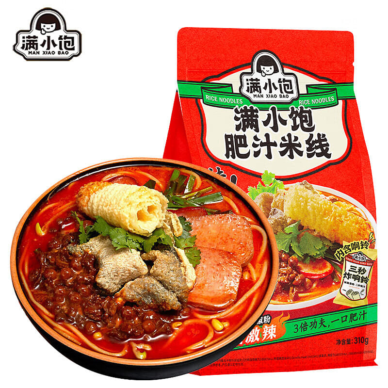 Manxiaobao sesame flavor rice noodles Convenient 16.99 g