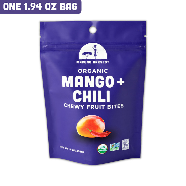 Organic Fruit Bites: Mango & Chili 1.94 oz / 1 Bag