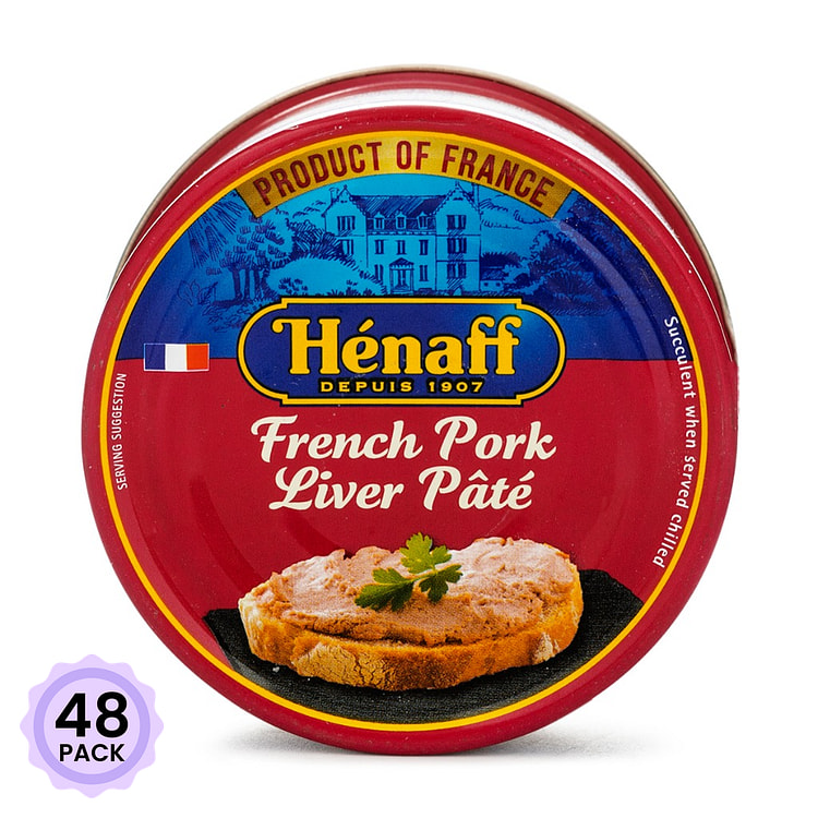 Henaff Pork Liver Pate 4.5 oz*48 pack