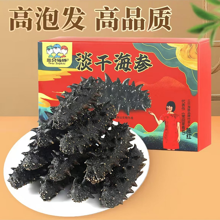 三只海豚 干海参 高泡发海产干货