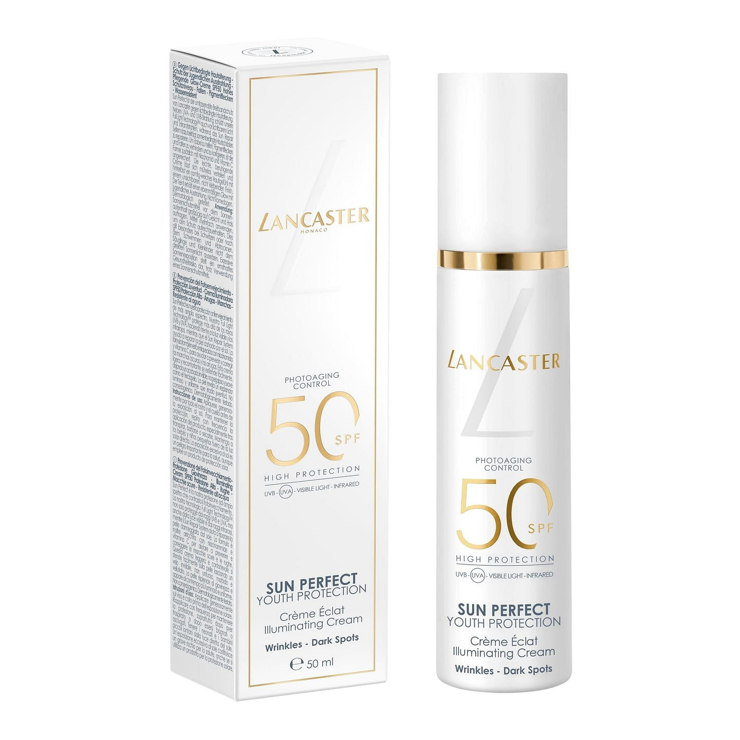 LANCASTER Sun Perfect Illuminating Cream SPF50++++ 50 ml