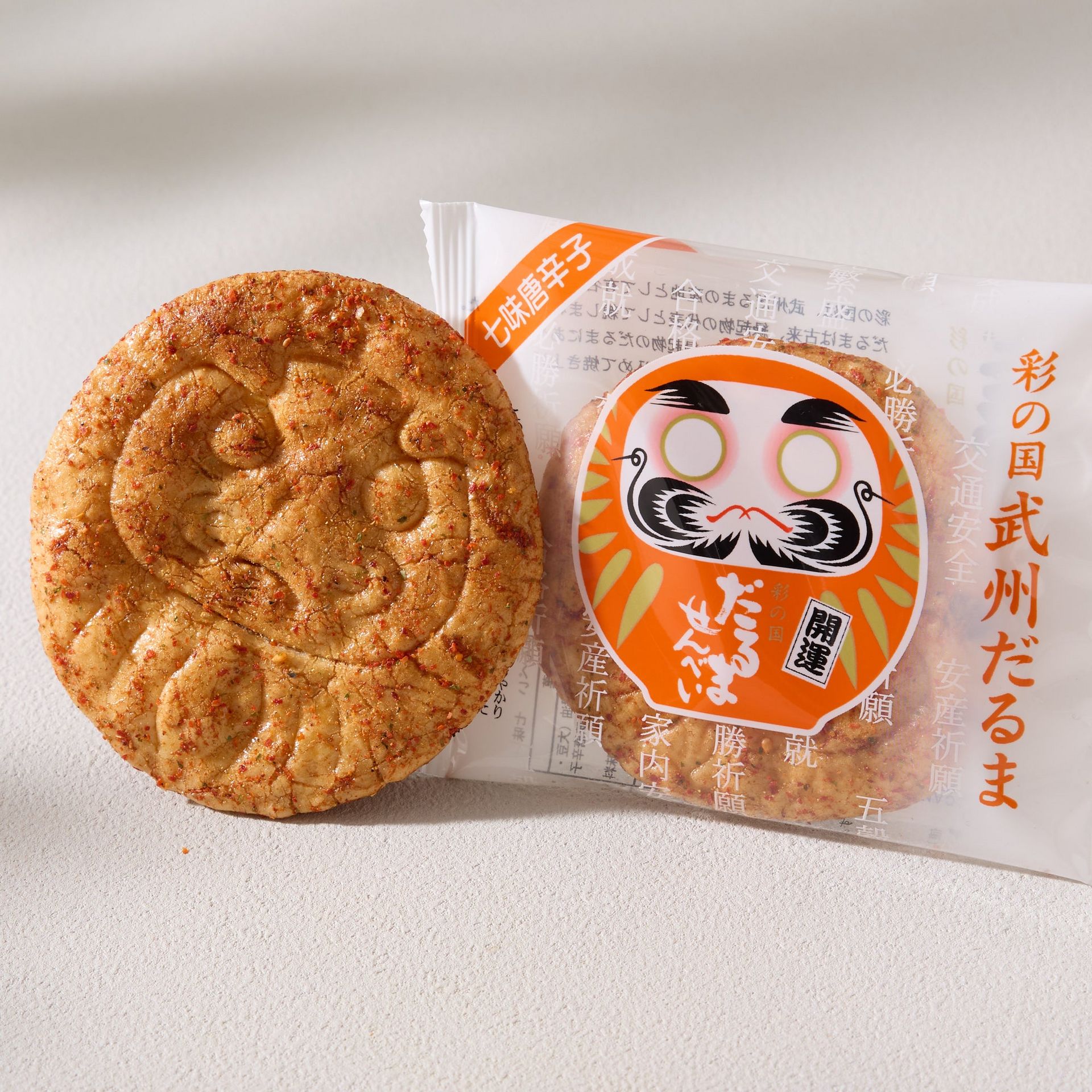 Daruma Senbei Rice Cracker (5 piece set) 110 g