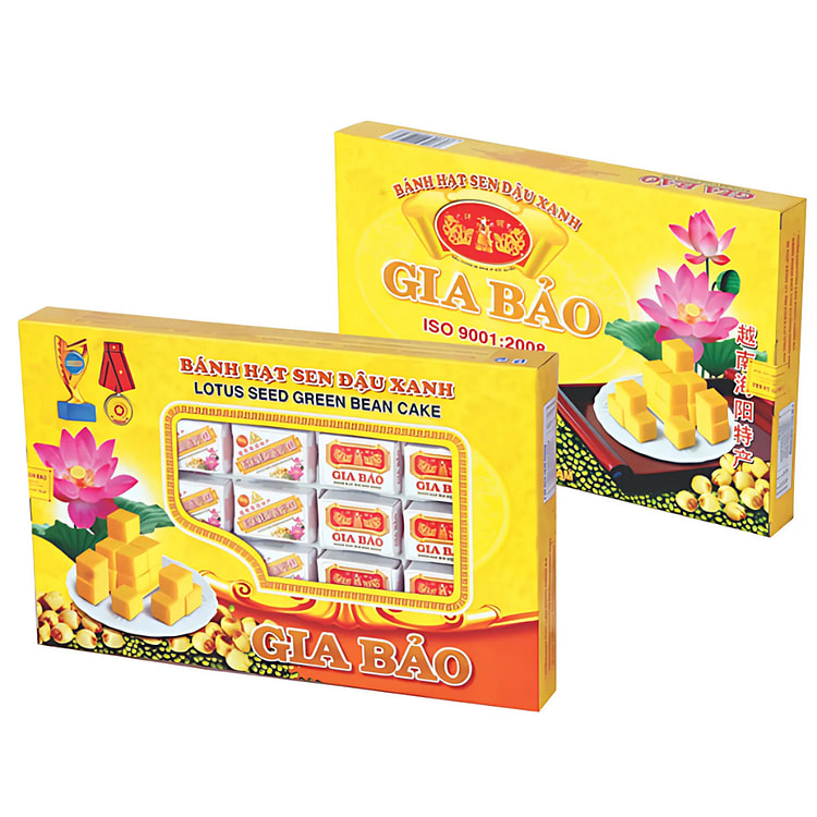 Gia Bao 莲子绿豆糕 250g
