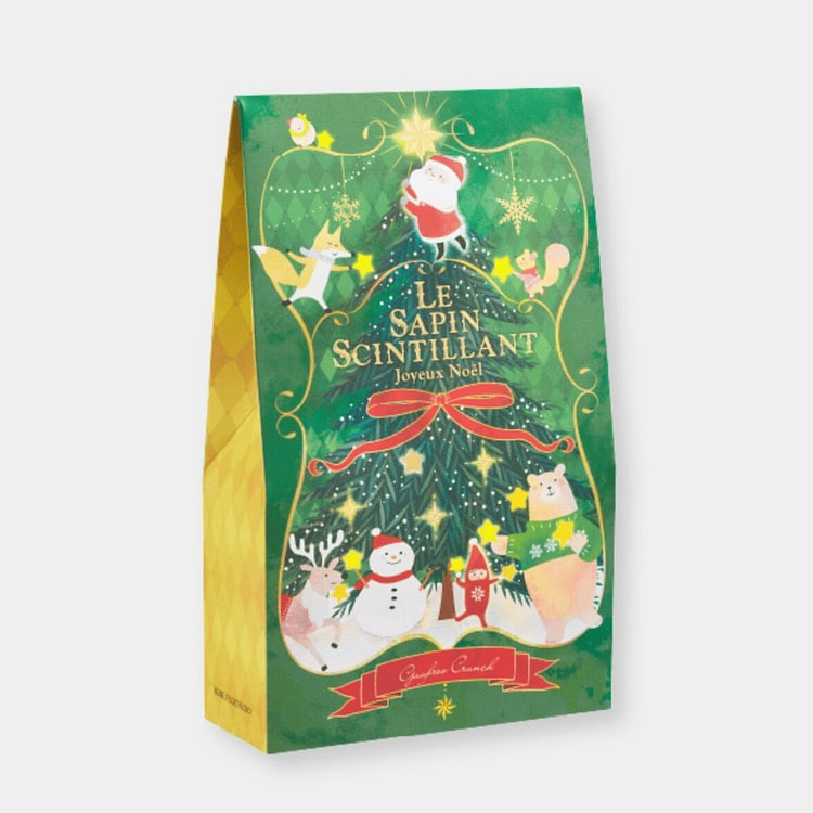 神户风月堂圣诞限定巧克力脆饼 5枚入 1 盒