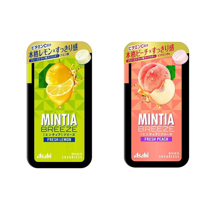 Asahi Fresh Peach + Lemon Flavor 30 tablets* 1 each