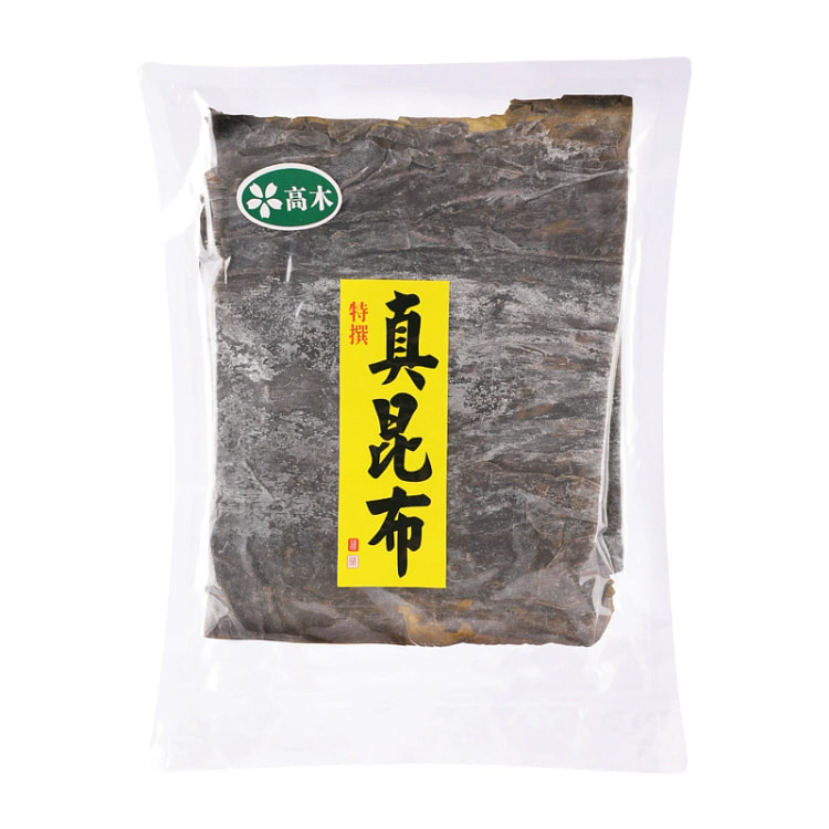 高木真昆布 海带干货厚片切头去尾海带农家干菜凉拌煲汤200g*1袋