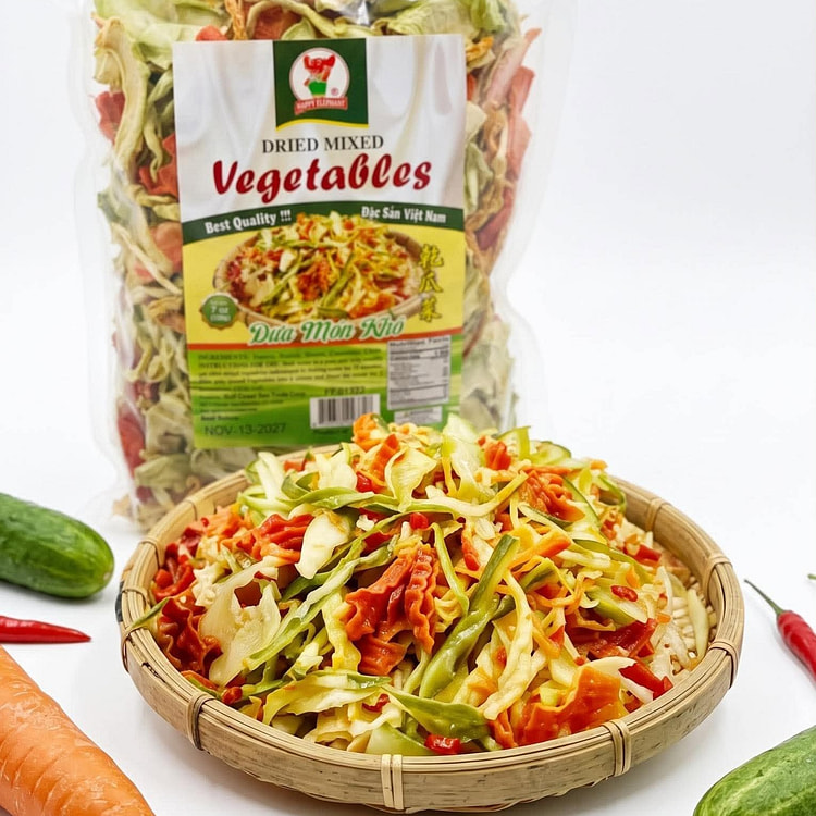 Dried Pickled Vegetables Set 200g