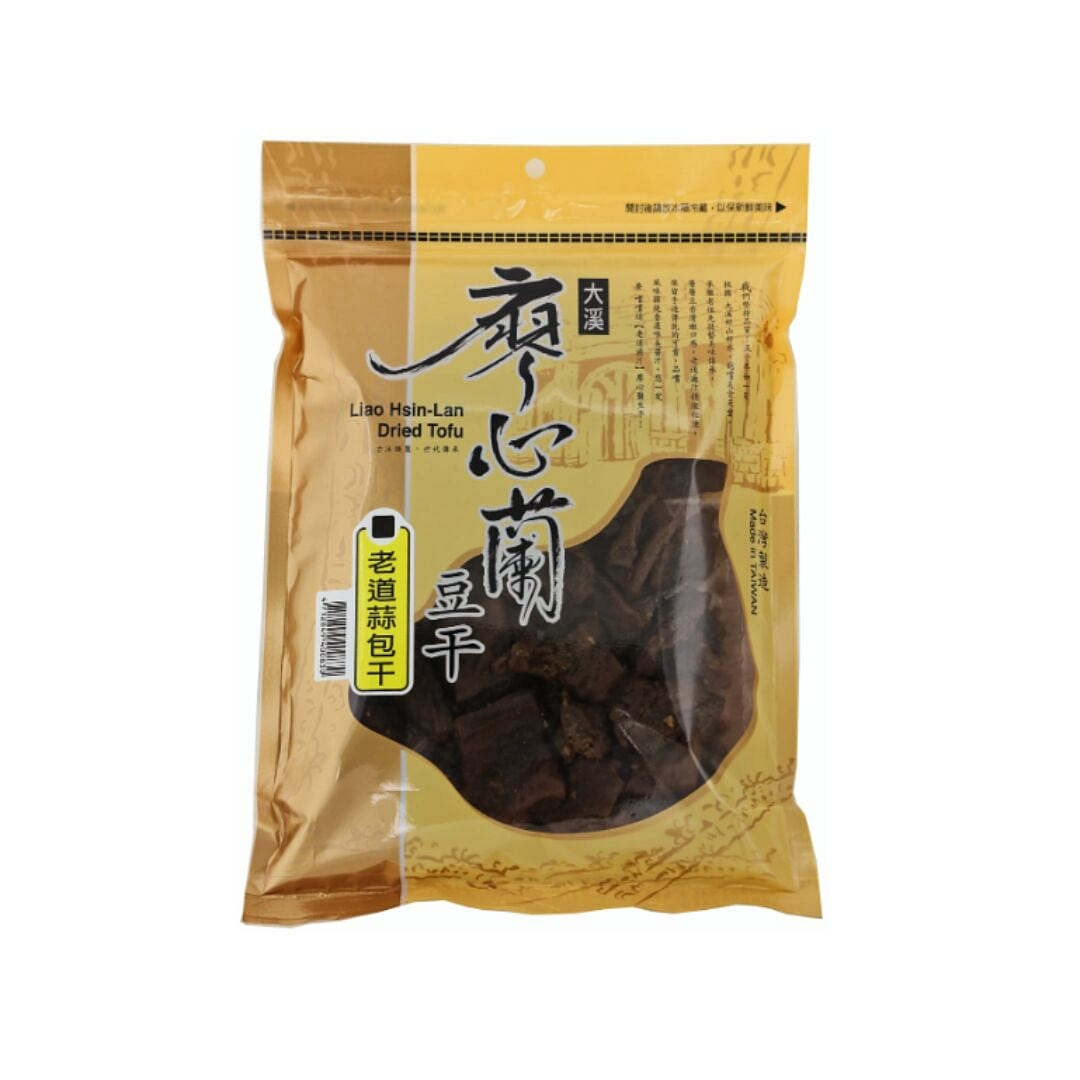 台湾【经典零食】廖心兰 老道蒜包干 100 克
