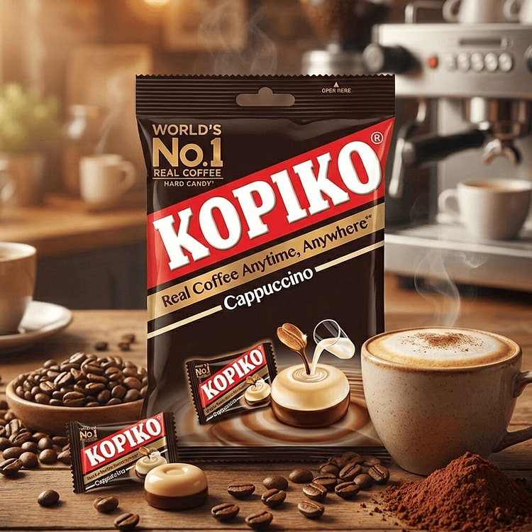 Kopiko Cappuccino Coffee Candy