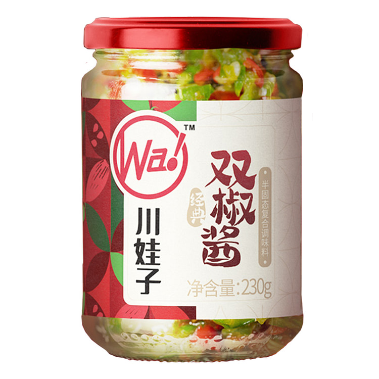 川娃子 经典双椒酱230g*1瓶