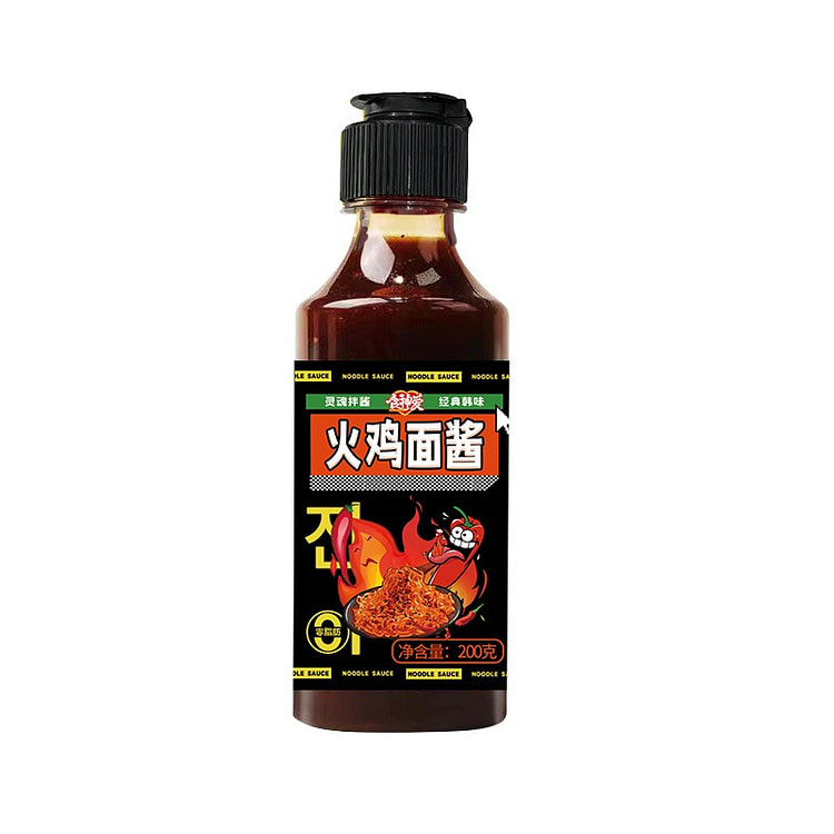 食神爱经典韩味火鸡面酱 200g 1 瓶
