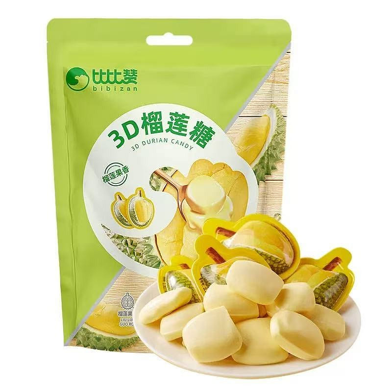 Bibi Zan 3D Durian Candy 200g Thai DurianSoftCandy 1 pack