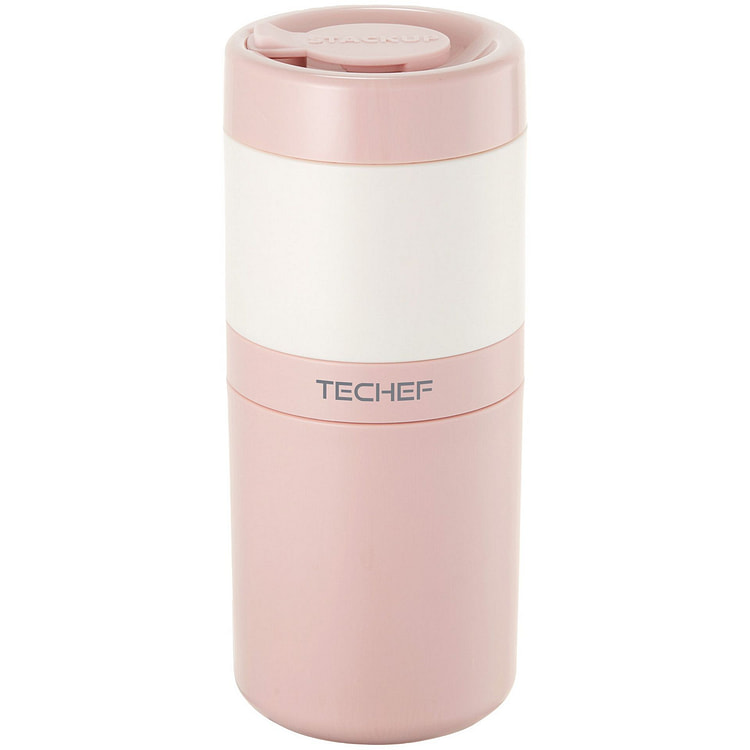 TECHEF - StackUp 18 oz Tumbler/Lunch Box (Pink) 1 each