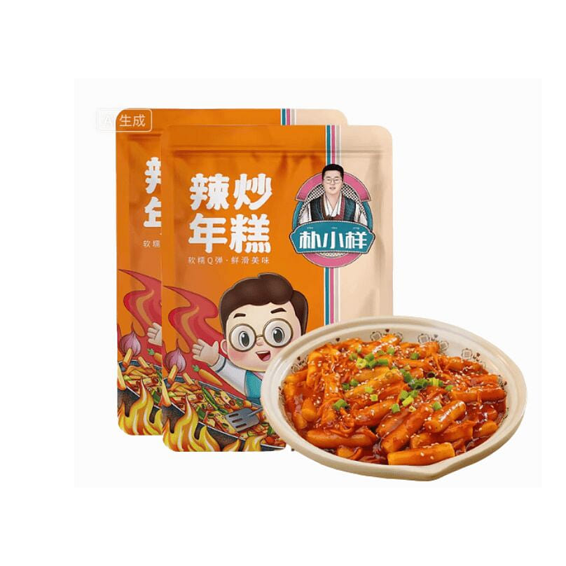 Puxiaoyang Korean fried rice cake 270g*1 bag 270 g