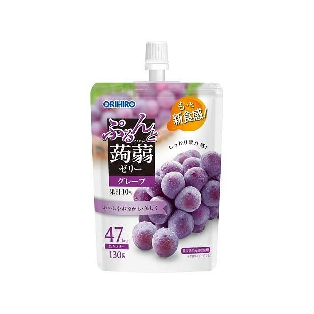 ORIHIRO Konjac Jelly Kyoho Grape Flavor 130g 1 each