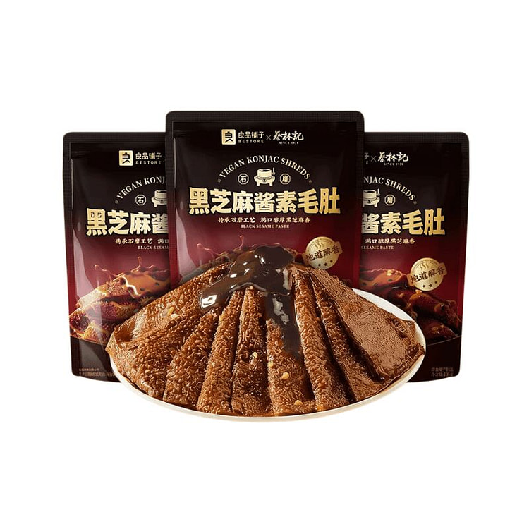 良品铺子黑芝麻酱素毛肚105g*1袋 105 克