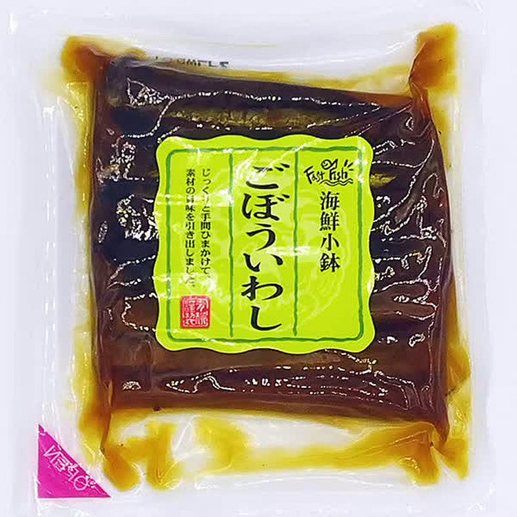 Aoyagi Foods Burdock and Sardines 100g 1 each